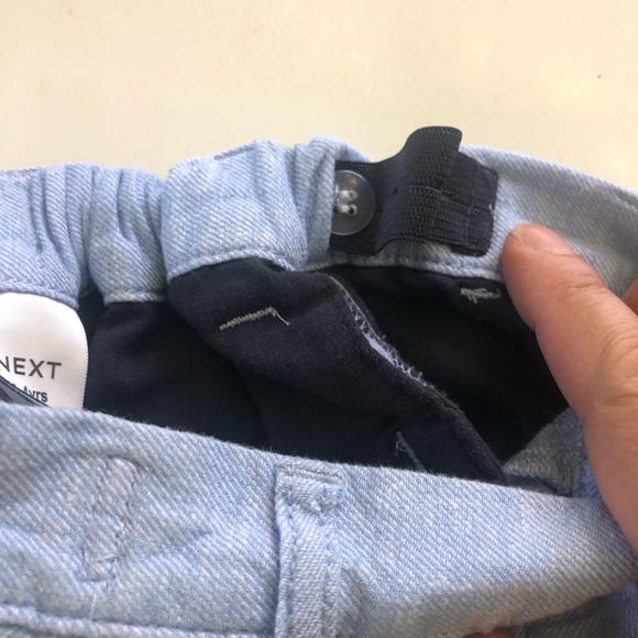 Next Light Blue Little Boys Linen Blend Blazer and Shorts Size 3-4yrs - Picture 16 of 16